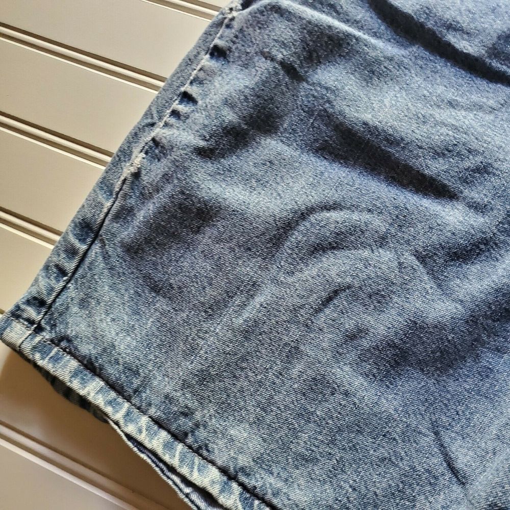 vintage 80's high waisted mom jean shorts sz 30 12 - Picture 4 of 6